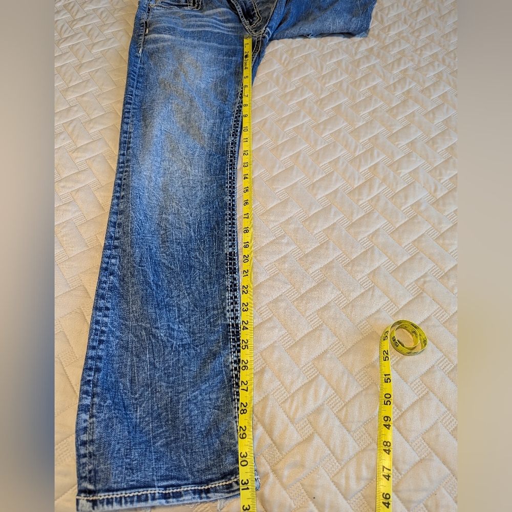 Salvage Supply Buckle Mayhem Boot Regular Fit Stretch Jean Sz. 29x32 - Picture 9 of 16